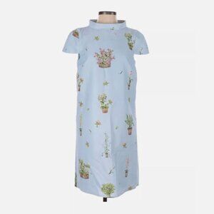 ISO: Molly Moorkamp DODIE SHIFT Perennial Pots Multi, Sky Blue Multi - 6